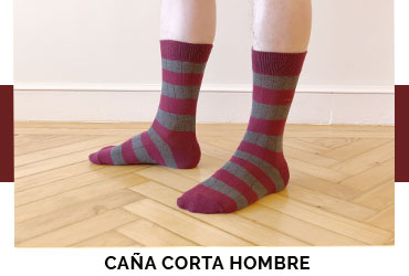 Calcetines de hombre de caña corta Four Cottons