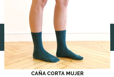 Calcetines de mujer de caña corta Four Cottons